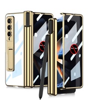 Foldable Magnetic Privacy Case with Pen Holder - Fits 4th Generation Ipad - Black thumbnail