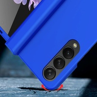 Foldable Skin Feel Case for Samsung Galaxy z Fold 4 / 5g - Orange thumbnail