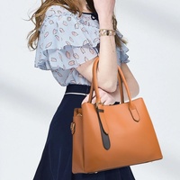 Large Capacity 3-in-1 Diagonal Handbags in Pink Pu Leather thumbnail