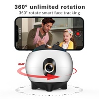 Smart Follow Shot Gimbal for Live Streaming - Rechargeable - Black thumbnail