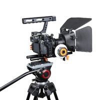 Sony A7 Cage Set With Stabilizer Follow Focus And Matte Box - Orange thumbnail