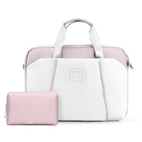Computer Handheld Messenger Bag for Apple Macbook / Huawei / Xiaomi / Basne - Ladder Hand Lands Purple + Pink Pu Power Package thumbnail