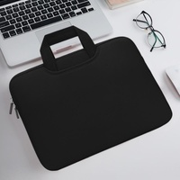 Portable Air Permeable Handheld Sleeve for 13.3 Laptops - 34x25.5x2.5cm - Pink thumbnail