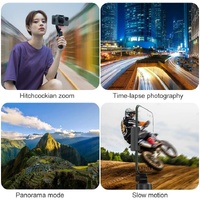 Foldable Vlog Pocket 2 Handheld Stabilizer - Three-axis Gimbal Pink thumbnail