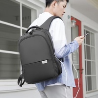 Multifunctional Oxford Laptop Backpack - Cxs-621 - Grey thumbnail