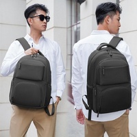 Multifunctional Oxford Laptop Backpack - Cxs-615 - Light Grey thumbnail