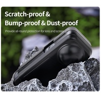 Transparent Black Sunnylife Camera Cover for Insta360 X4 with Integrated Lens Screen Protection thumbnail