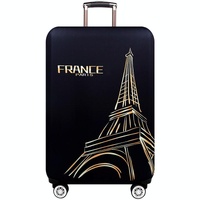 Thickened Luggage Cover - Elastic Wear-resistant Anti-dust Protection - Size l - Gold Leaf thumbnail