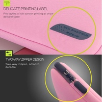 Portable Air Permeable Sleeve for 12 Laptops - 32x21x2cm - Magenta thumbnail
