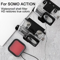 Diving Lens Filter for Dji Action Camera - Purple thumbnail