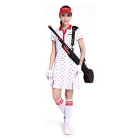 Portable Foldable Golf Ball Bag - Nylon - Black Red thumbnail