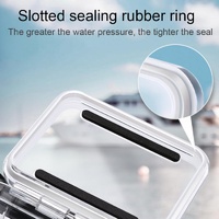 Waterproof Housing for Gopro Hero8 with Mount Filters Strap and Anti-fog Inserts thumbnail