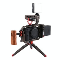 Canon Eos R5 / R6 Video Camera Cage Stabilizer - Handleless Bronze thumbnail