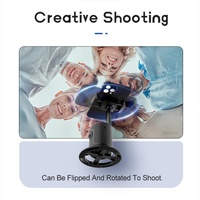 360 Rotation Follow-up Gimbal Stabilizer with 1 / 4-inch Interface - Black - White thumbnail