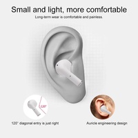 Wireless Bluetooth Earphones with Touch Display - White thumbnail