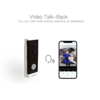 Smart Wifi Video Doorbell With Motion Detection & Two-Way Intercom - White thumbnail