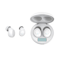 Wireless Earphones with Led Charging Box - J1 Tws - White thumbnail