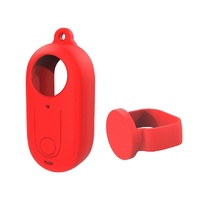 Silicone Case with Lens Cover for Insta360 Go 3 - White thumbnail