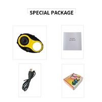 Mini Keychain Digital Camera for Kids - 5mp 1.5 Screen Gift - Yellow thumbnail