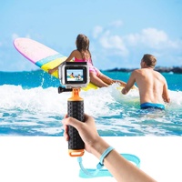 Buoyant Floating Handle Grip for Gopro and Action Cameras with Strap thumbnail