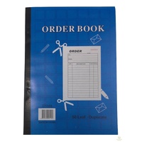 ORDER BOOK 50 Page Duplicate Restaurant Docket Carbonless Take Away thumbnail