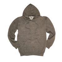 3x Adult Mens 100% Cotton Fleece Hoodie Jumper Pullover Sweater Warm Sweatshirt - XL thumbnail