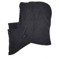 Windproof Thermal Fleece Balaclava Beanie Hat Full Face Mask Ski - Black thumbnail