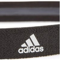 Adidas 3-Pack Sports Hair Bands Taining Stretch Headband - Black/Grey/Burgundy thumbnail