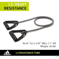 Adidas Resistance Tube Level 3 Elastic Bands Gym Fitness Yoga Workout Strap thumbnail