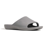Archline Rebound Orthotic Slides Flip Flop Thongs Slip On Arch Support - Stone Grey - Euro 37 thumbnail