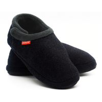 ARCHLINE Orthotic Slippers CLOSED Arch Scuffs Orthopedic Moccasins Shoes - Charcoal Marle - EUR 35 thumbnail