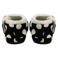 ARCHLINE Orthotic Slippers CLOSED Arch Scuffs Pain Moccasins Relief - Black/White Polka Dots - EUR 38 (Womens 7 US) thumbnail