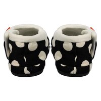 ARCHLINE Orthotic Slippers CLOSED Arch Scuffs Pain Moccasins Relief - Black/White Polka Dots - EUR 41 (Womens 10 US) thumbnail