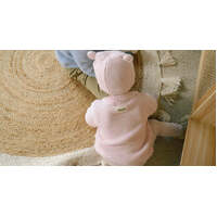 Ponchik Babies + Kids Bear Beanie Hat Warm Winter - Love - 3-12 Months thumbnail