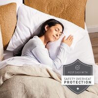 Sunbeam Sleep Perfect Soft Heated Washable Quilted Electric Blanket - King thumbnail