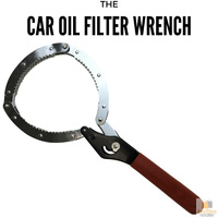 OIL FILTER WRENCH Adjustable Vehicle Chain Fitter Clamp Removal Screw Tool Spanner thumbnail