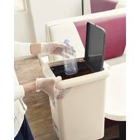 100pcs Vinyl Clear Powder Free Disposable Gloves - Medium (1 Box) thumbnail