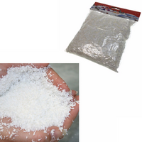 480g FAKE SNOW Christmas White Xmas Frozen Party Confetti Snowflakes BULK thumbnail