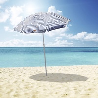 Outdoor Garden Beach Umbrella 1.8m Sun Shade w/Carry Bag Tilt Pool Sun Protection AU thumbnail
