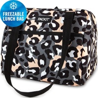 PACKIT Freezable Ice Lunch Bag Tote Food Storage Camping Travel Tiger - Wild Leopard thumbnail