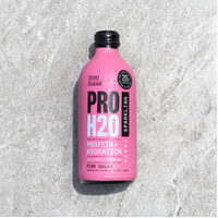 PRO H20 Sparkling 20g Protein Hydration Drink Zero Sugar Hydrate - Pink Galah thumbnail