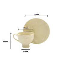 Faubourg Rose Embossed Cup and Saucer - 250ml thumbnail
