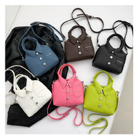 Green Trendy Shirt-Inspired PU Shoulder Bag | Stylish Handbag with Unique Design thumbnail
