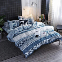 Grey Leopard Pattern 3-Piece Polyester Duvet Cover Set with 2 Pcs Pillowcases - Elegant Bedding, Machine Washable, 173x230cm Duvet + 51x76cm Pillowcas thumbnail