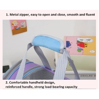 Green Portable Pet Carrier Backpack - Spacious, Breathable, and Travel-Friendly for Cats and Small Dogs thumbnail