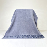 Blue Luxury Cotton Towel Set - 6-Piece Highly Absorbent Bath & Hand Towels thumbnail
