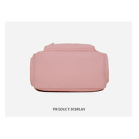 Pink Large Capacity Travel Backpack for Girls - Waterproof School Bag with Detachable Pencil Case thumbnail