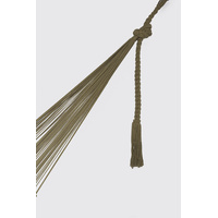 Outdoor undercover cotton Mayan Legacy hammock with hand crocheted tassels Queen Size Cedar thumbnail