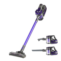 Devanti Stick Vacuum Cleaner Bagless Cordless 150W Purple thumbnail