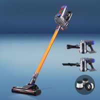 Devanti Stick Vacuum Cleaner Cordless HEPA Filter Gold 150W thumbnail